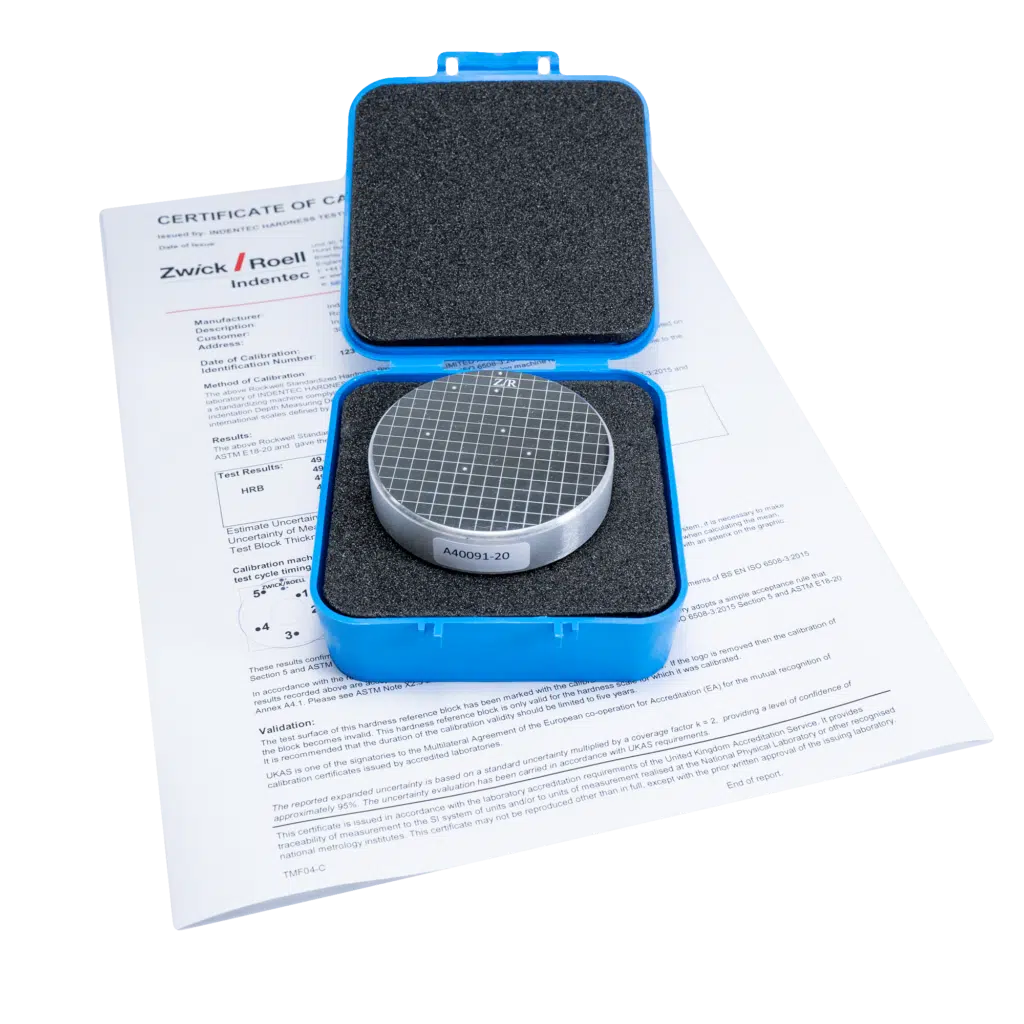 Rockwell Hardness Test Blocks